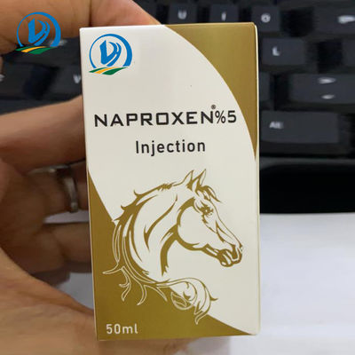 Κτηνιατρικός αντιπαρασιτικός αντι εμπρηστικός εγχύσεων φαρμάκων C14H14O3 10% Naproxen ανακουφίζει την αναλγησία πυρετού