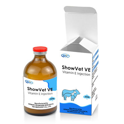 Κτηνιατρικές εκχύσιμες Selenite νατρίου εργοστασίων 100ml φαρμάκων κκπ και έγχυση βιταμινών Ε για το ζώο