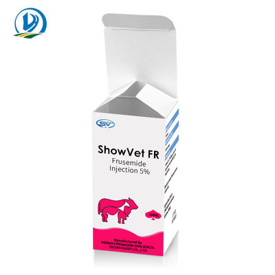 Κτηνιατρική εκχύσιμη Furosemide Diuretics φαρμάκων έγχυση 10 mg/$l*ml για τα βοοειδή