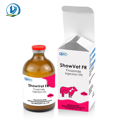 Κτηνιατρική εκχύσιμη Furosemide Diuretics φαρμάκων έγχυση 10 mg/$l*ml για τα βοοειδή