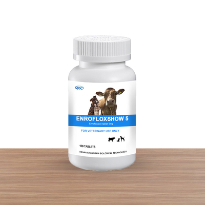 Κτηνιατρική ιατρική βόλων ταμπλετών 5mg βόλων Enrofloxacin για τη Pet