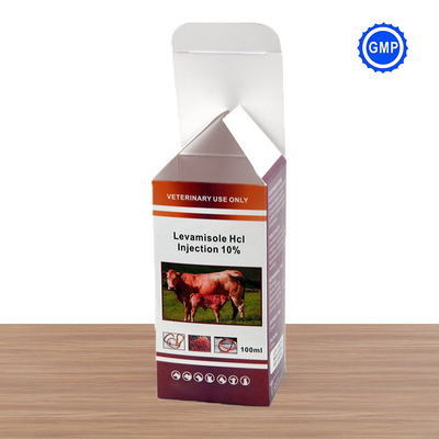 Η κτηνιατρική εκχύσιμη έγχυση 10% HCL Levamisole φαρμάκων για τα βοοειδή γεννά άλογα αιγών προβάτων καμηλών