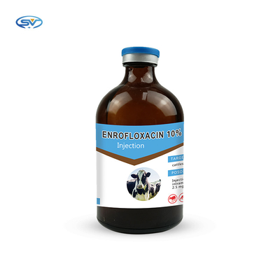 Κτηνιατρικά εκχύσιμα φάρμακα Quinolones 100ml CXBT Enrofloxacin 10%