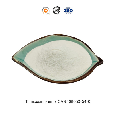 Κτηνιατρικό CAS 108050-54-0 υδροδιαλυτά αντιβιοτικά Tilmicosin για το ζωικό κεφάλαιο και τα πουλερικά