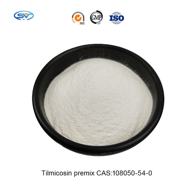 Κτηνιατρικό CAS 108050-54-0 υδροδιαλυτά αντιβιοτικά Tilmicosin για το ζωικό κεφάλαιο και τα πουλερικά