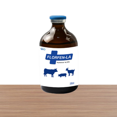 Έγχυση Florfenicol προβάτων βοοειδών φαρμάκων κτηνιατρικού φαρμάκου για τη θεραπεία των βακτηριακών ασθενειών