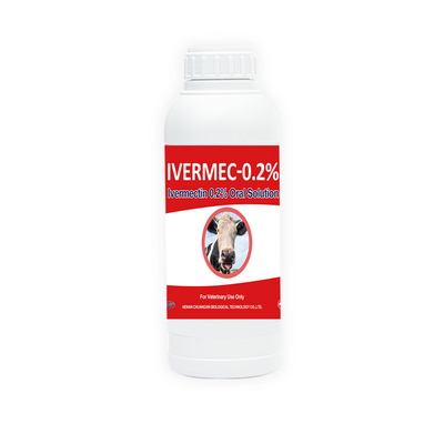Κτηνιατρική προφορική ιατρική Ivermectin λύσης 0,2% προφορική λύση για τα βοοειδή και τα πρόβατα