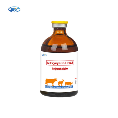 10% κτηνιατρική εκχύσιμη φαρμάκων αντιβιοτική έγχυση υδροχλωριδίου Doxycycline τύπων εγχύσεων ζωική