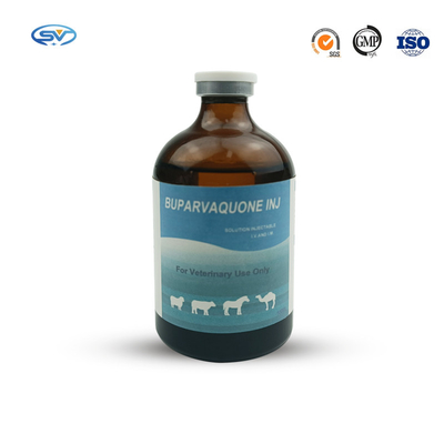 Κτηνιατρικά εκχύσιμα φάρμακα Buparvaquone 50mg/Ml της κκπ για τις γάτες σκυλιών αιγών προβάτων μόσχων βοοειδών