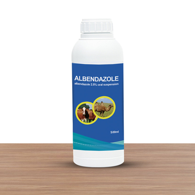 Κτηνιατρική προφορική ιατρική Albendazole 2,5% λύσης προφορική αναστολή για τις αίγες βοοειδών