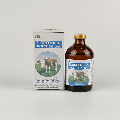 Μολύνσεις Florfenicol 10% αναπνευστικών οδών βοοειδών φαρμάκων κτηνιατρικού φαρμάκου CXBT