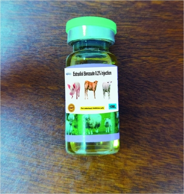 Κτηνιατρικά εκχύσιμα φάρμακα με 0,2% Benzoate Estradiol έγχυση 10ml για το ζωικό οίστρο