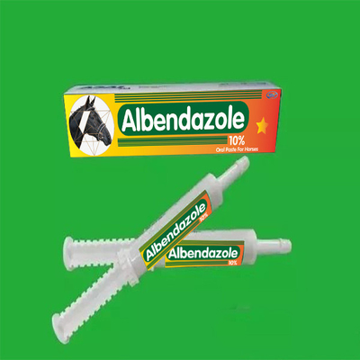 Κτηνιατρική αντιπαρασιτική αλοιφή φαρμάκων Albendazole στη συσκευασία σωλήνων για τα άλογα