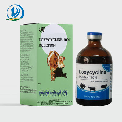 Κτηνιατρική εκχύσιμη έγχυση Doxycycline 10% φαρμάκων αντιβιοτικών για αντιβακτηριακό