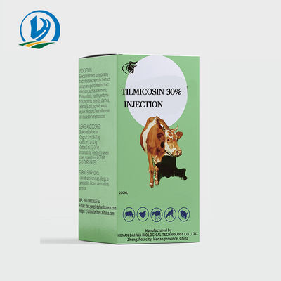 Φάρμακα κτηνιατρικού φαρμάκου εγχύσεων 30% Tilmicosin για τα πουλερικά χοίρων βοοειδών προβάτων