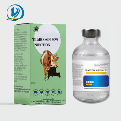 Φάρμακα κτηνιατρικού φαρμάκου εγχύσεων 30% Tilmicosin για τα πουλερικά χοίρων βοοειδών προβάτων