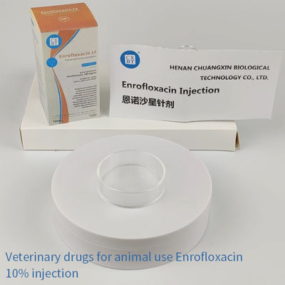 Έγχυση Enrofloxacin 10% πτηνών χοίρων φαρμάκων κτηνιατρικού φαρμάκου Pasteurellosis