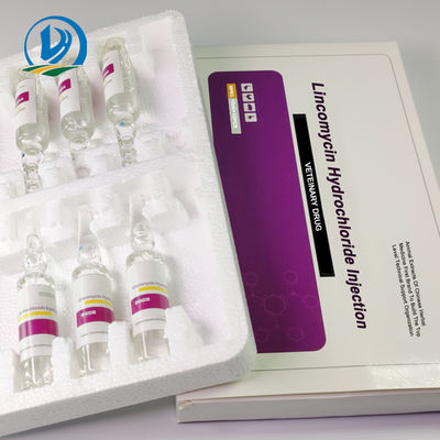 ISO9001 Lincomycin Antiworm ζωικού κεφαλαίου φαρμάκων κτηνιατρικού φαρμάκου έγχυση υδροχλωριδίου