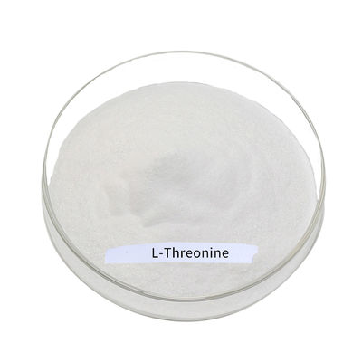 Άσπρη κρυστάλλινη σκόνη πρόσθετων ουσιών CAS 72-19-5 ζωοτροφών θρεονίνης Λ πρόσθετων ουσιών ζωοτροφών