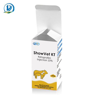 Κτηνιατρική εκχύσιμη έγχυση φαρμάκων 10% Ketoprofen για το άλογο βοοειδών